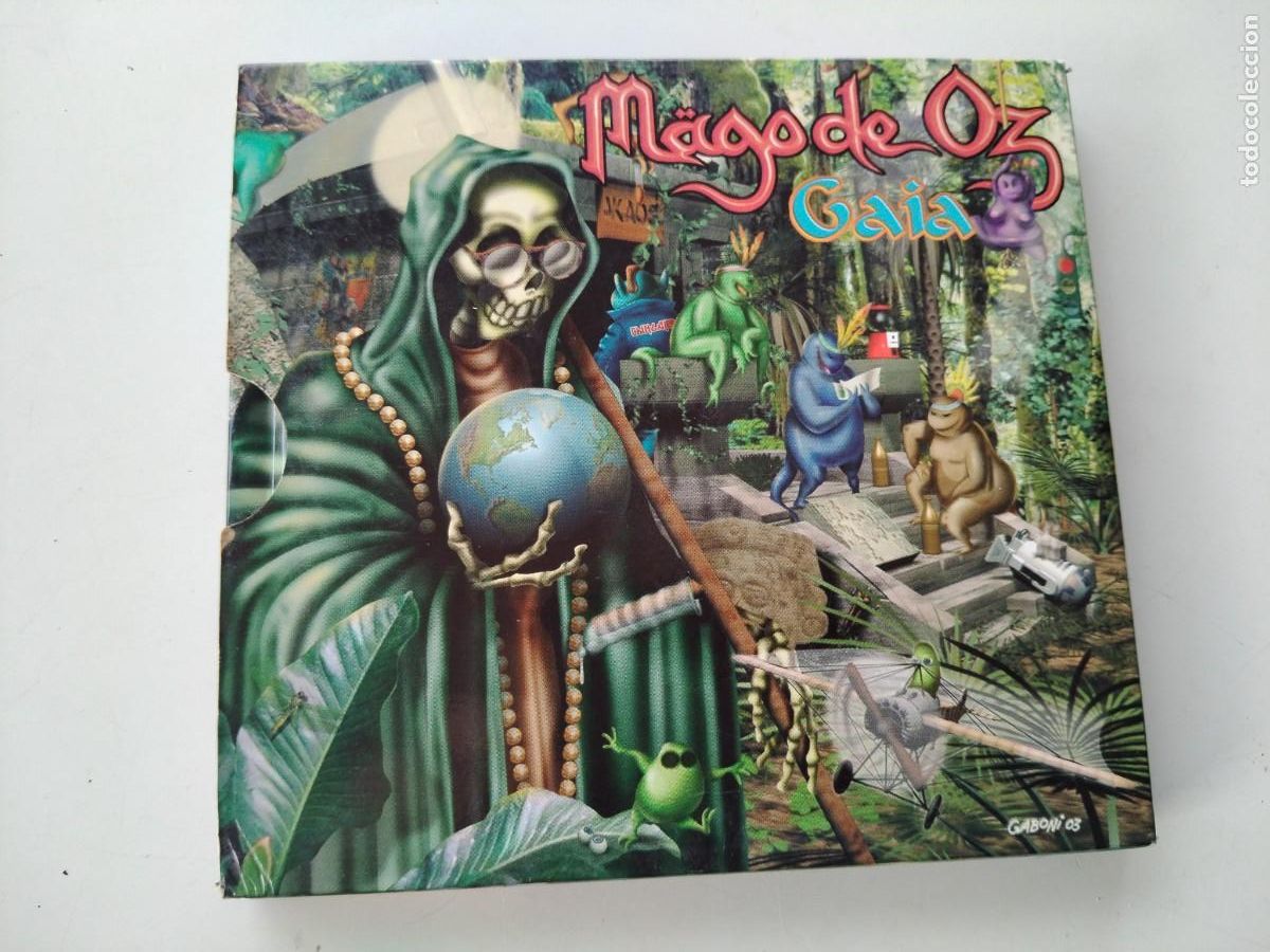 CDs de m&uacute;sica: MAGO DE OZ - GAIA - CD + DVD
