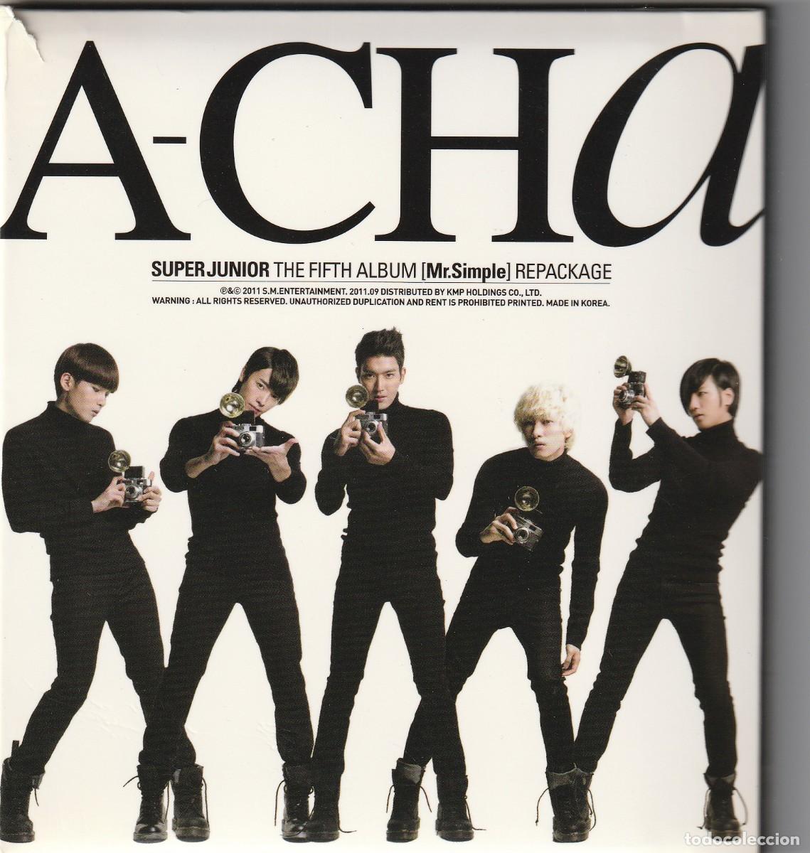CDs de m&uacute;sica: SUPER JUNIOR - MR. SIMPLE (CD S.M. 2011 COREA) K-POP