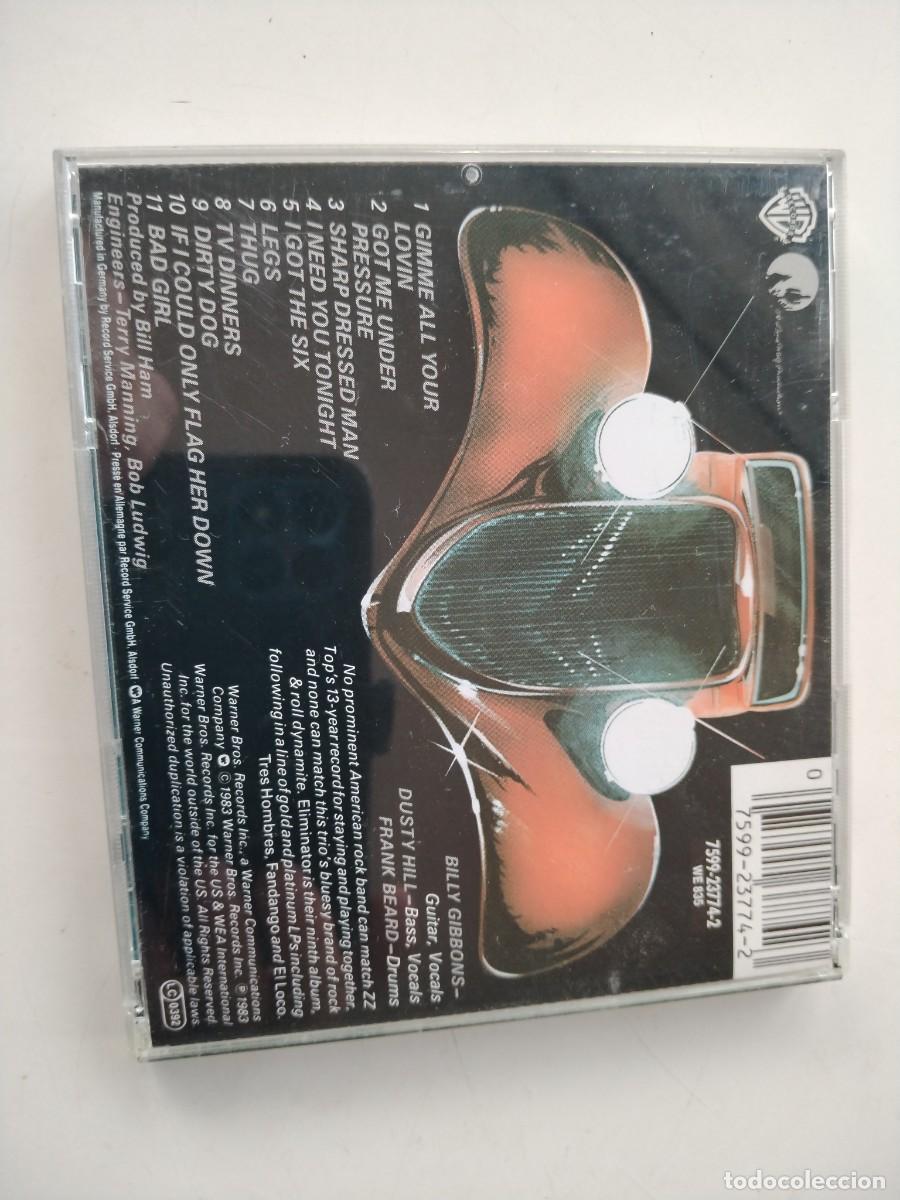 CDs de m&uacute;sica: ZZ top -eliminator - 1983 - Foto 3