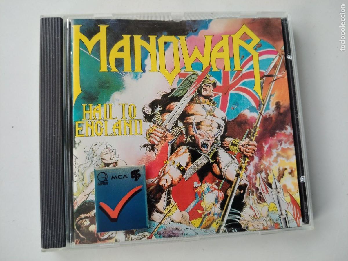 CDs de m&uacute;sica: Manowar- hail To England