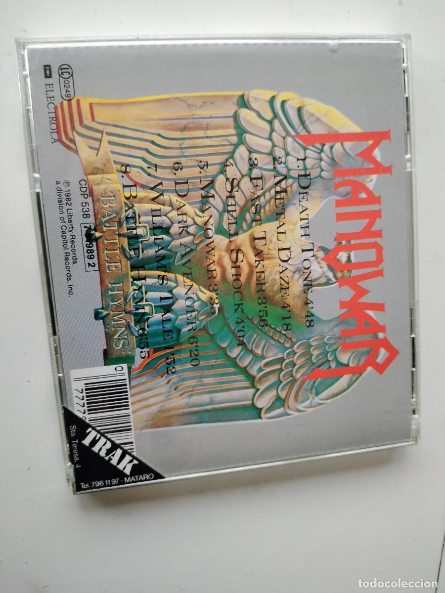 CDs de m&uacute;sica: Manowar - Battle hymns - Foto 2