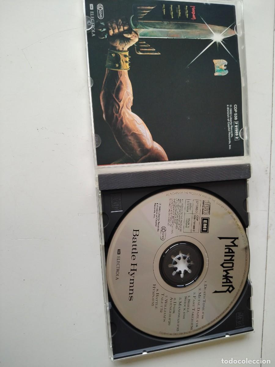 CDs de m&uacute;sica: Manowar - Battle hymns - Foto 3