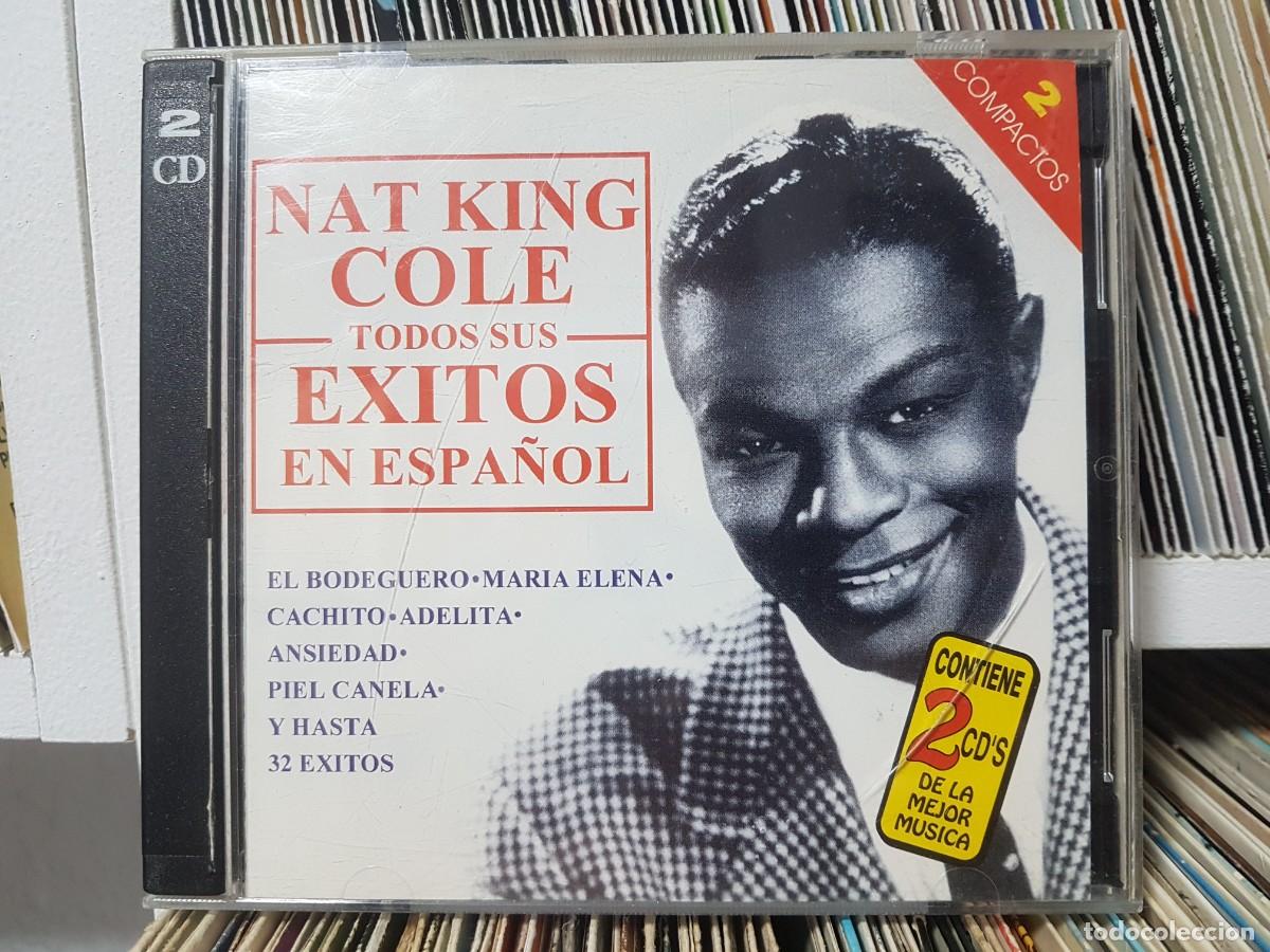 CDs de m&uacute;sica: B) Nat King Cole &rdquo;Todos sus &eacute;xitos en espa&ntilde;ol&rdquo; 2 Cd a&ntilde;o 1998 (32 canciones)- LEER DESCRIPCION
