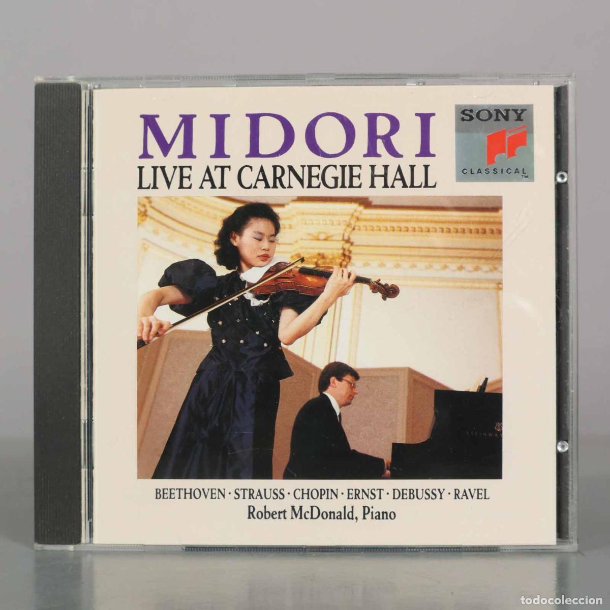 CDs de m&uacute;sica: CD. Live at Carnegie Hall - Midori, Robert McDonald - Sony Classical