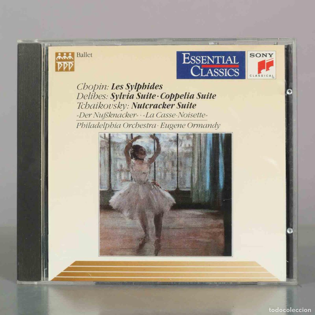 CDs de m&uacute;sica: CD. Chopin: Les Sylphides - Delibes: Sylvia Suite, Coppelia Suite - Tchaikovsky: Nutcracker Suite -