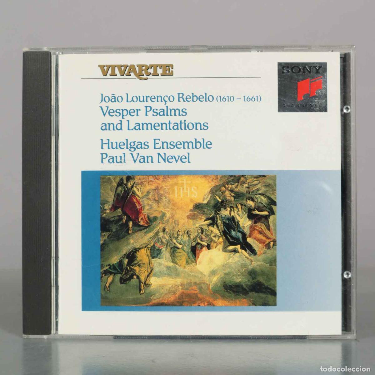 CDs de m&uacute;sica: CD. Vesper Psalms and Lamentations - Jo&atilde;o Louren&ccedil;o Rebelo, Huelgas Ensemble, Paul Van Nevel -