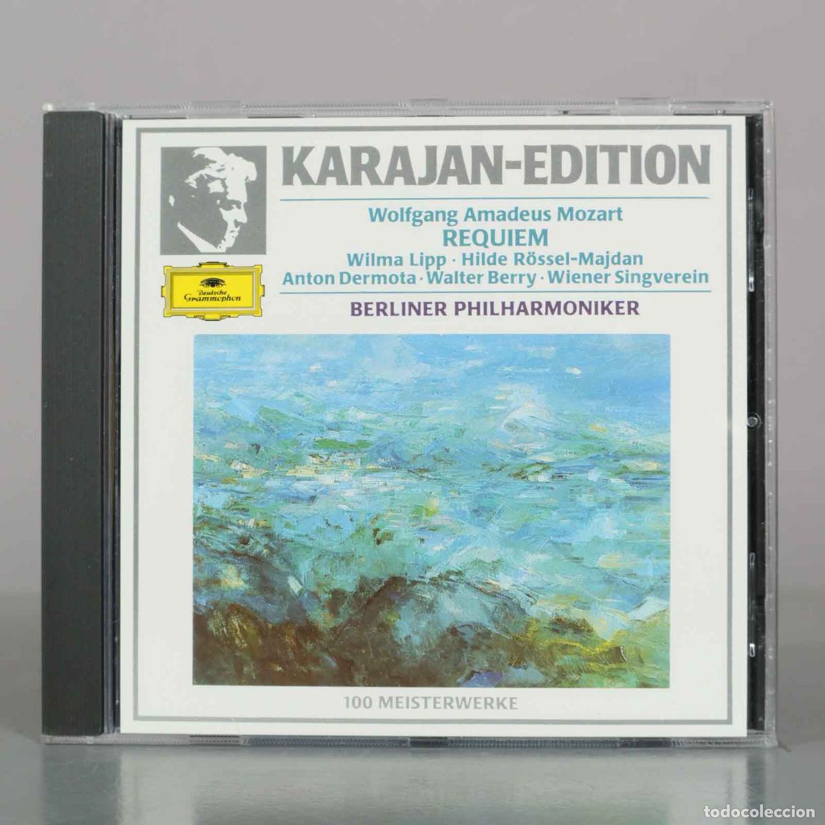CDs de m&uacute;sica: CD. Karajan-Edition - Wolfgang Amadeus Mozart - Requiem - Wilma Lipp, Hilde R&ouml;ssel-Majdan, Anton