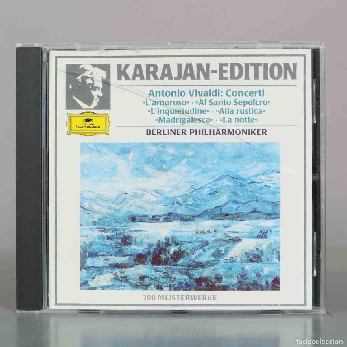 CDs de m&uacute;sica: CD. Karajan-Edition - Antonio Vivaldi: Concerti - Berliner Philharmoniker - Deutsche Grammophon