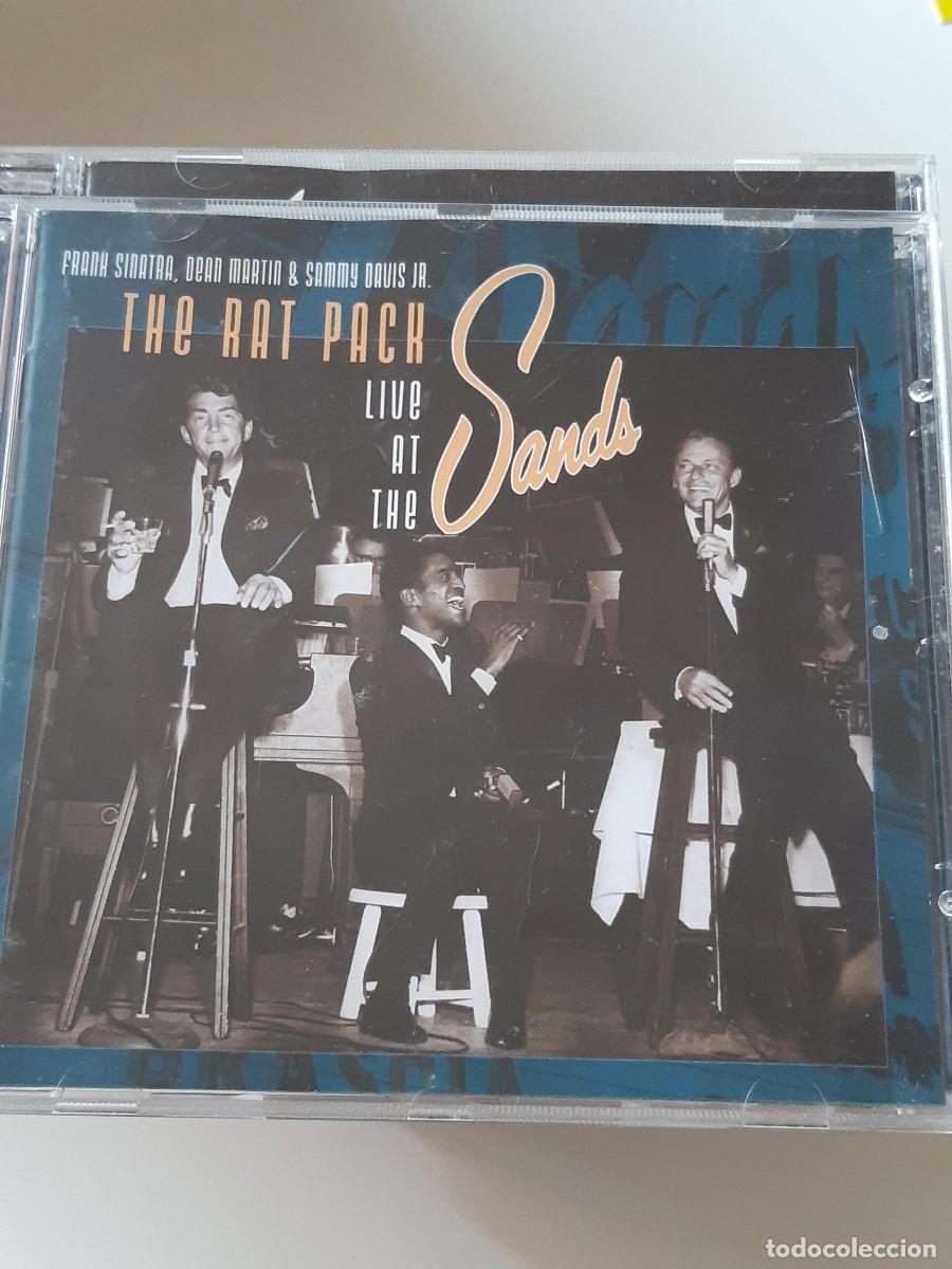 CDs de m&uacute;sica: The Rat Pack, Live at the Sands, Frank Sinatra, Dean Martin & Sammy Davis Jr. CD Capitol