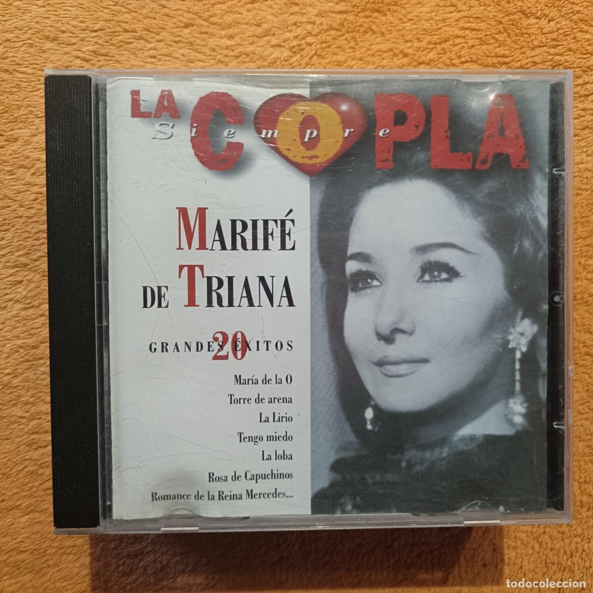 CD de M&uacute;sica: Marif&eacute; de Triana - La Coplas, Siempre - 20 Grandes &Eacute;xitos - CD.