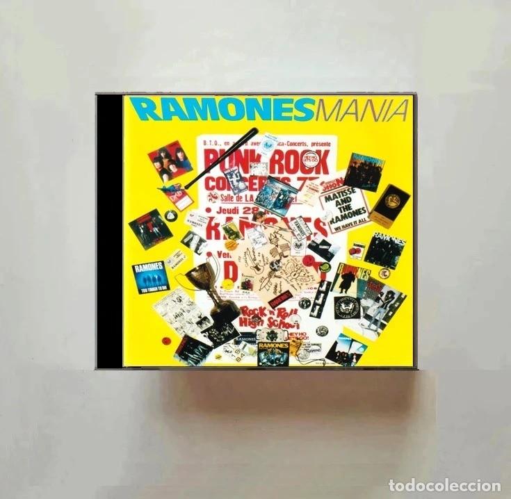 CDs de m&uacute;sica: RAMONES. MANIA. RECOPILATORIO. CD.