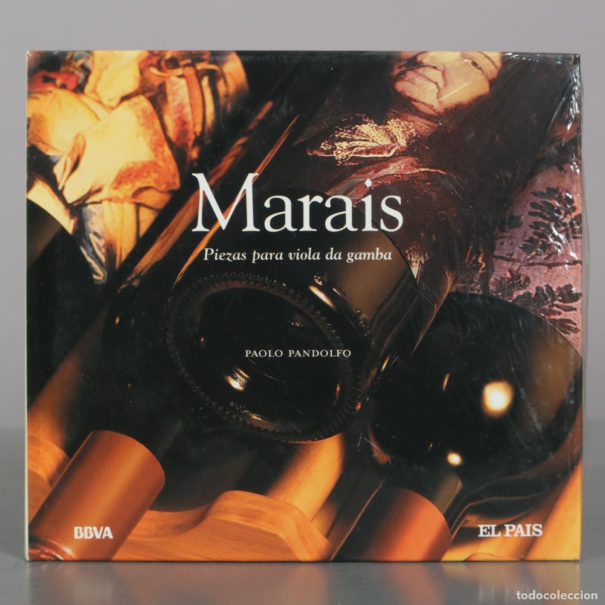 Musik-CDs: CD. Piezas para viola da gamba - Marin Marais, Paolo Pandolfo - BBVA, El Pa&iacute;s PRECINTADO