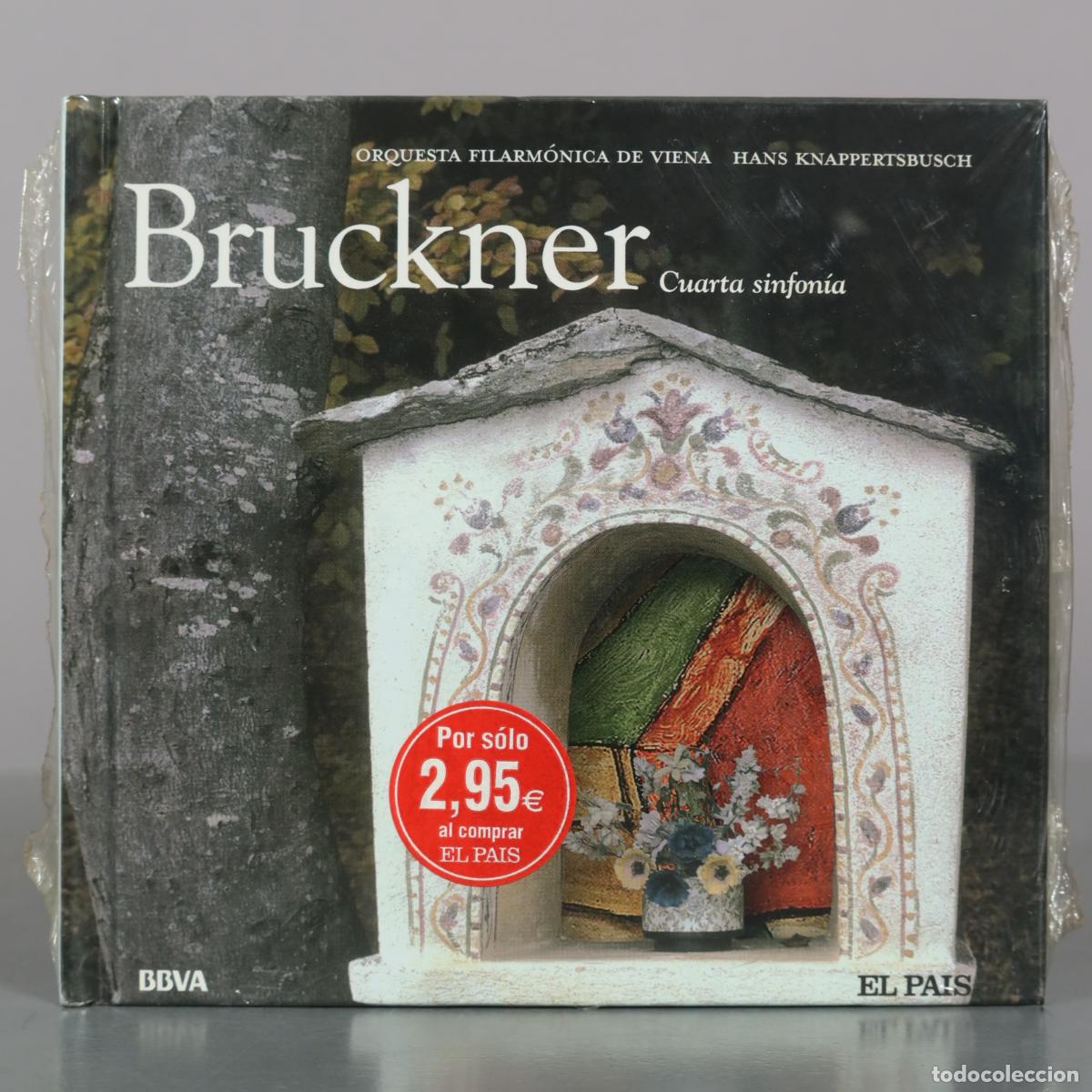 CDs de m&uacute;sica: CD. Cuarta sinfon&iacute;a - Anton Bruckner, Orquesta Filarm&oacute;nica de Viena, Hans Knappertsbusch PRECINTADO