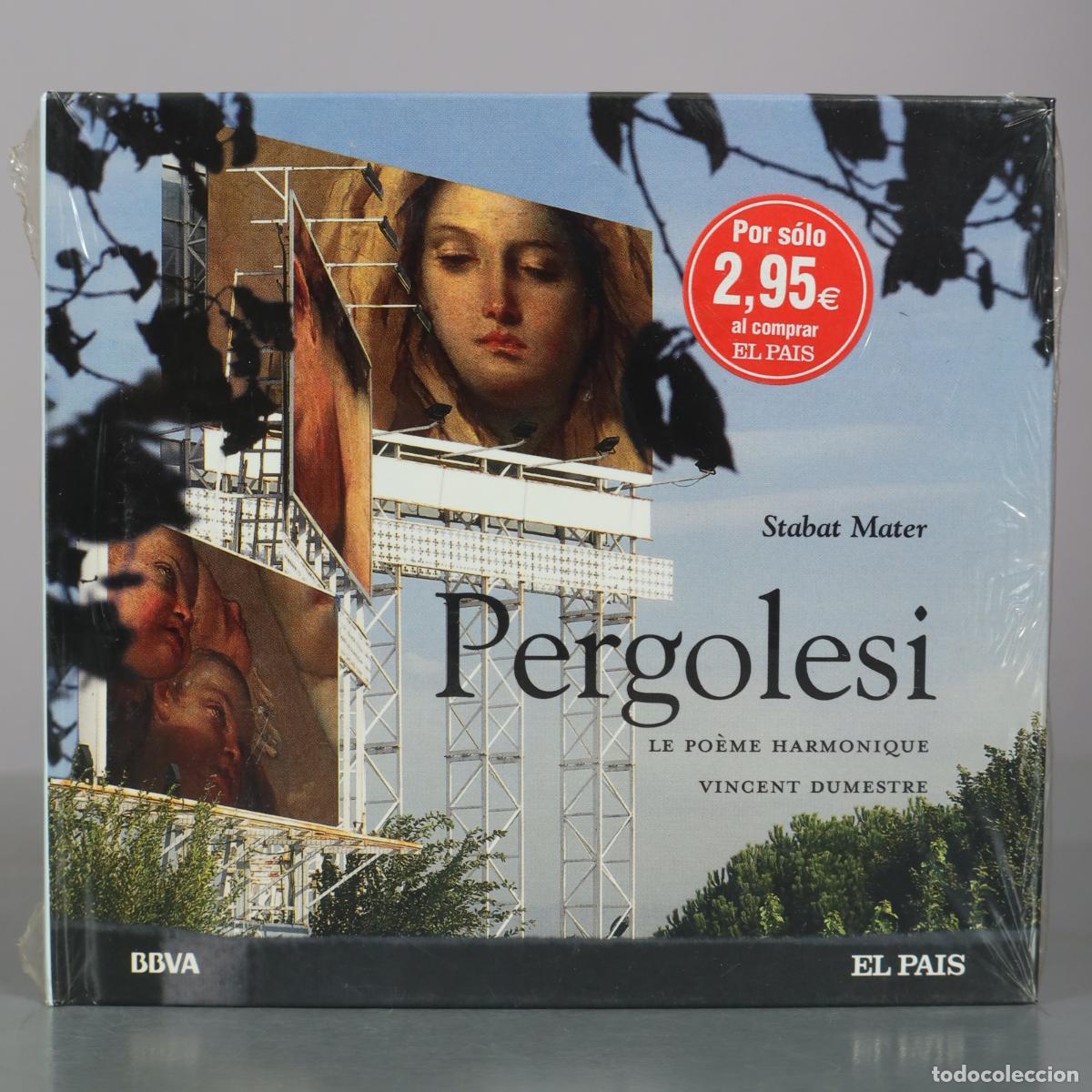 CDs de m&uacute;sica: CD. Stabat Mater - Pergolesi, Le Po&egrave;me Harmonique, Vincent Dumestre PRECINTADO
