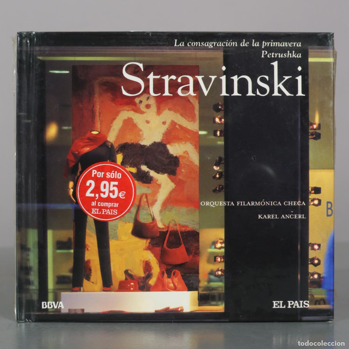 CDs de m&uacute;sica: CD. La consagraci&oacute;n de la primavera, Petrushka - Stravinski, Karel Ančerl, Orquesta PRECINTADO