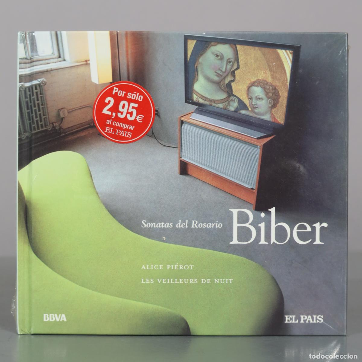 CDs de m&uacute;sica: CD. Sonatas del Rosario - Biber - Alice Pi&eacute;rot, Les Veilleurs de Nuit - El Pa&iacute;s PRECINTADO