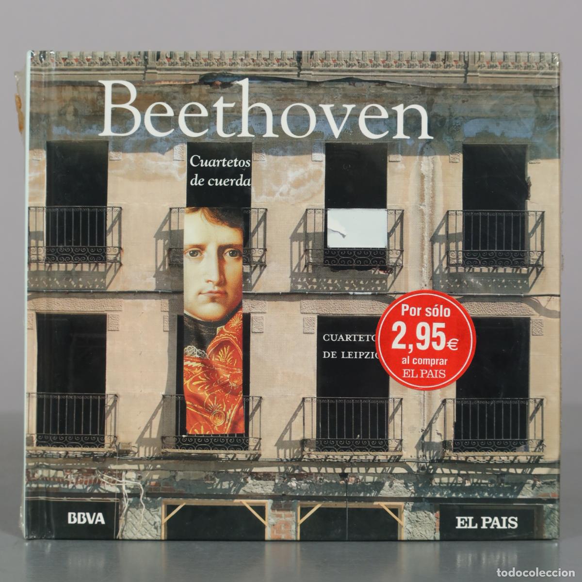 CDs de m&uacute;sica: CD. Cuartetos de cuerda - Ludwig van Beethoven, Cuarteto de Leipzig - El Pa&iacute;s PRECINTADO