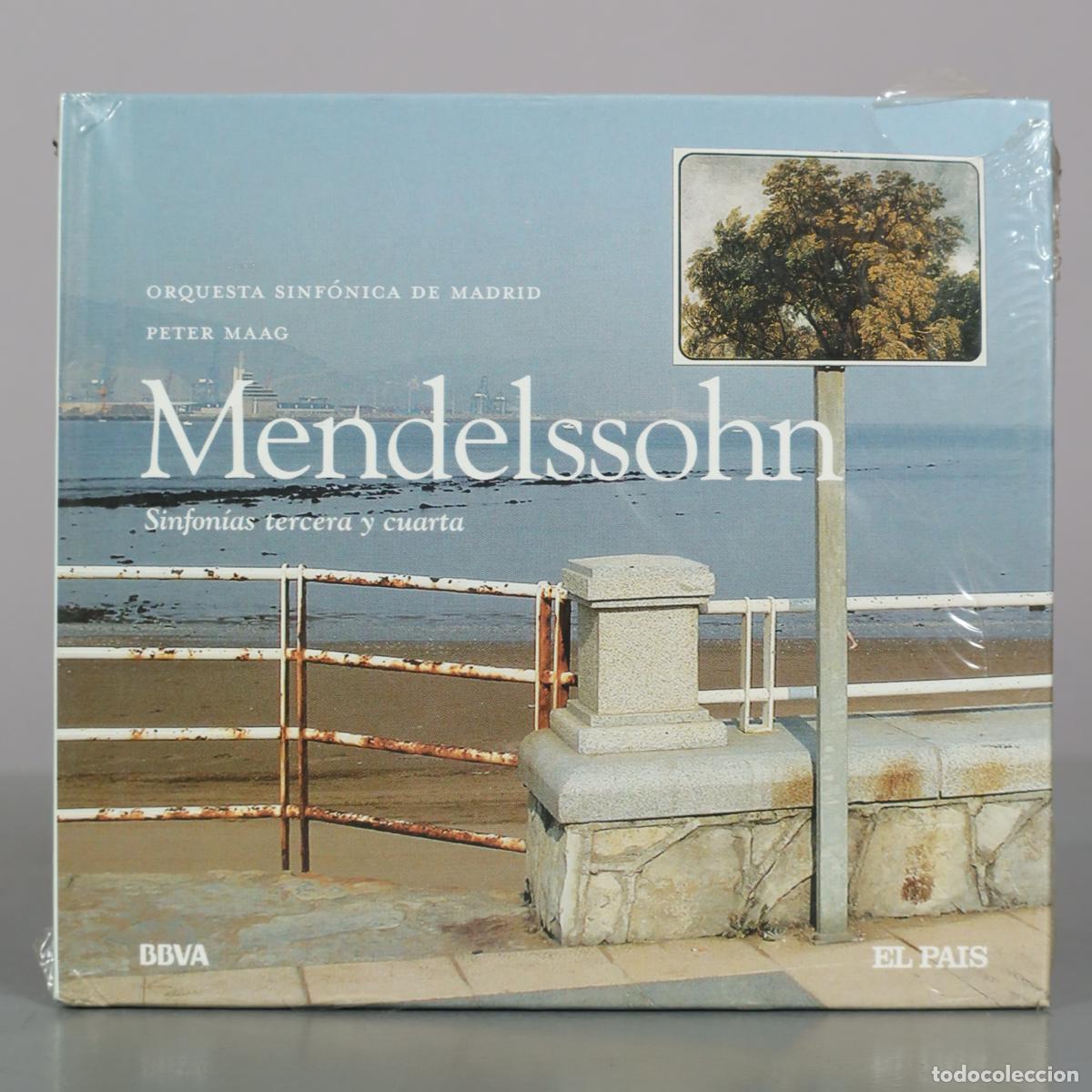 CDs de m&uacute;sica: CD. Sinfon&iacute;as tercera y cuarta - Felix Mendelssohn, Orquesta Sinf&oacute;nica de Madrid, Peter PRECINTADO