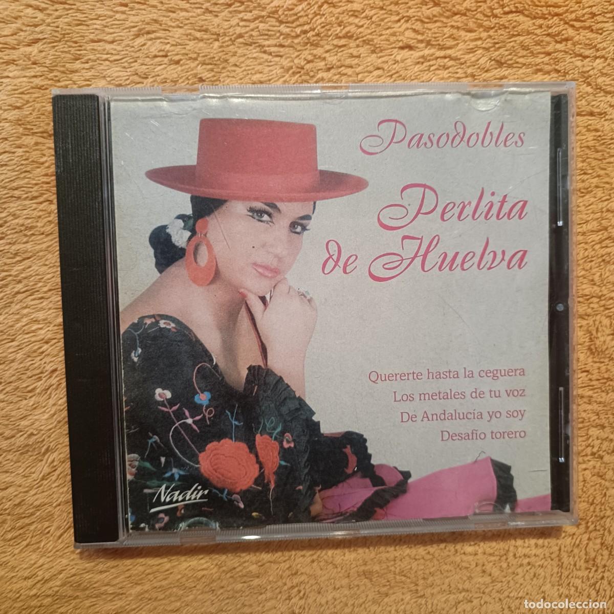 CDs de m&uacute;sica: Perlita de Huelva - Pasodobles - CD.