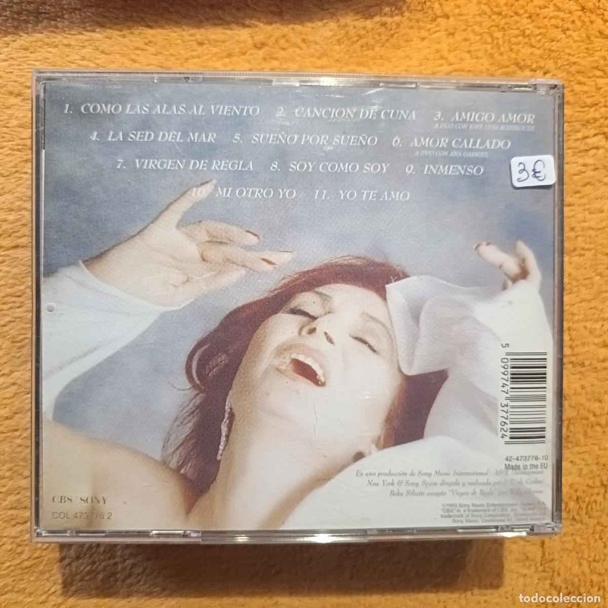 CDs de m&uacute;sica: Roc&iacute;o Jurado - Como las alas al viento - CD. - Foto 2