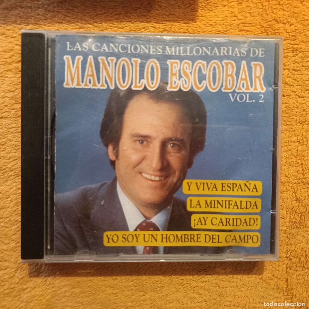 CDs de m&uacute;sica: Manolo Escobar - Las Canciones Millonarias de Manolo Escobar, vol. 2 - CD.