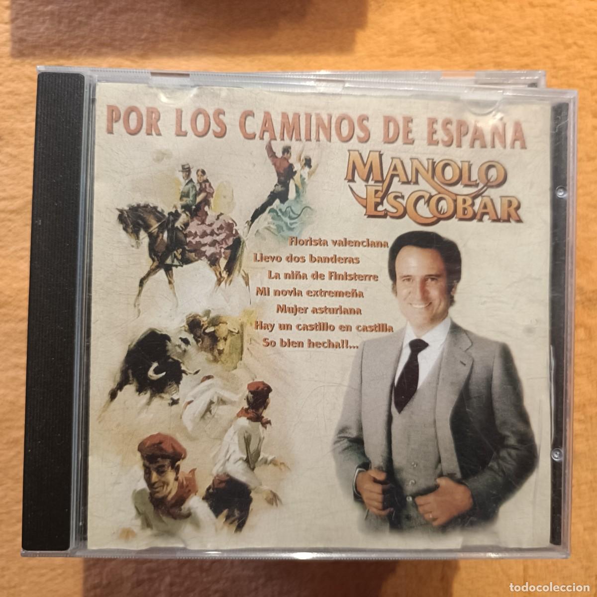 CDs de m&uacute;sica: Manolo Escobar - Por los caminos de Espa&ntilde;a - CD.