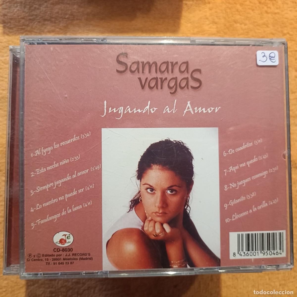 CDs de m&uacute;sica: Samara Vargas - Jugando al amor - CD. - Foto 2