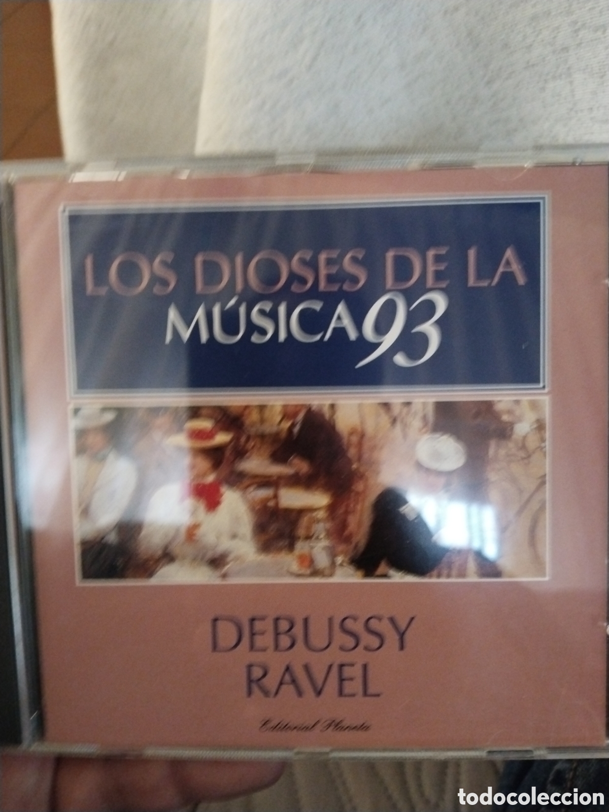 CDs de m&uacute;sica: Los dioses de la m&uacute;sica noventa y tres Debussy ravel