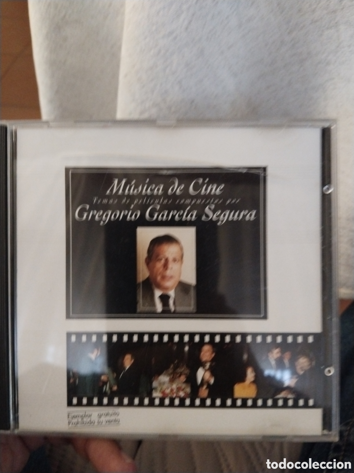 CDs de m&uacute;sica: Gregorio Garc&iacute;a segura m&uacute;sica de cine temas de pel&iacute;culas compuestas por