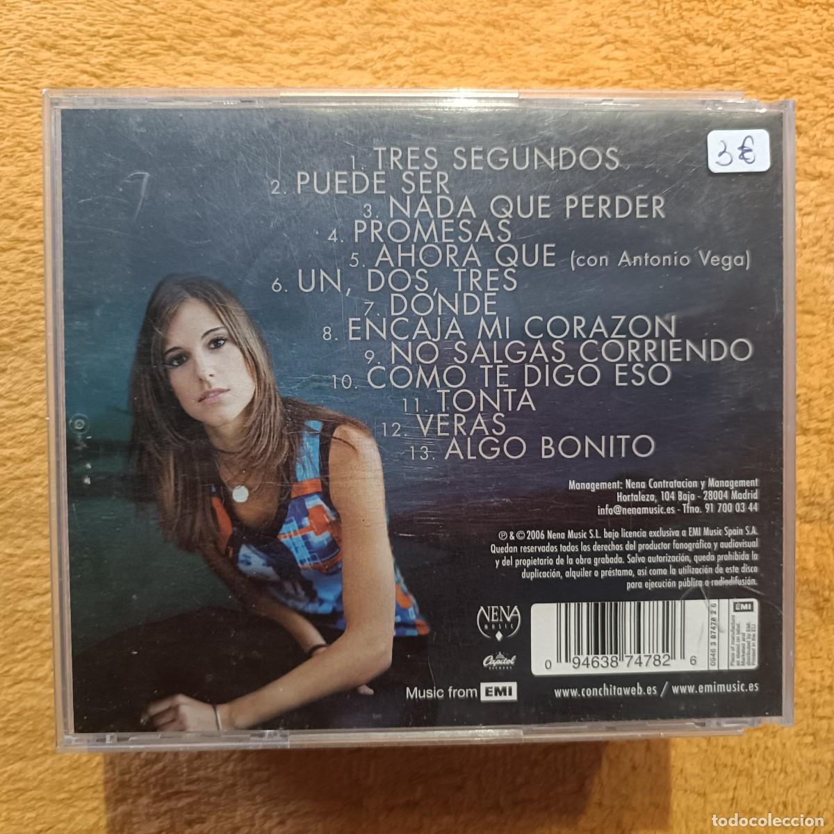 CDs de m&uacute;sica: Conchita - Nada m&aacute;s - CD. - Foto 2