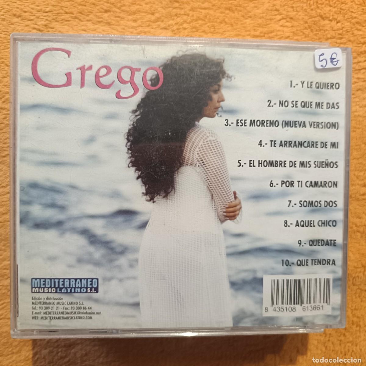 CDs de m&uacute;sica: Grego - Como un hurac&aacute;n - CD. - Foto 2
