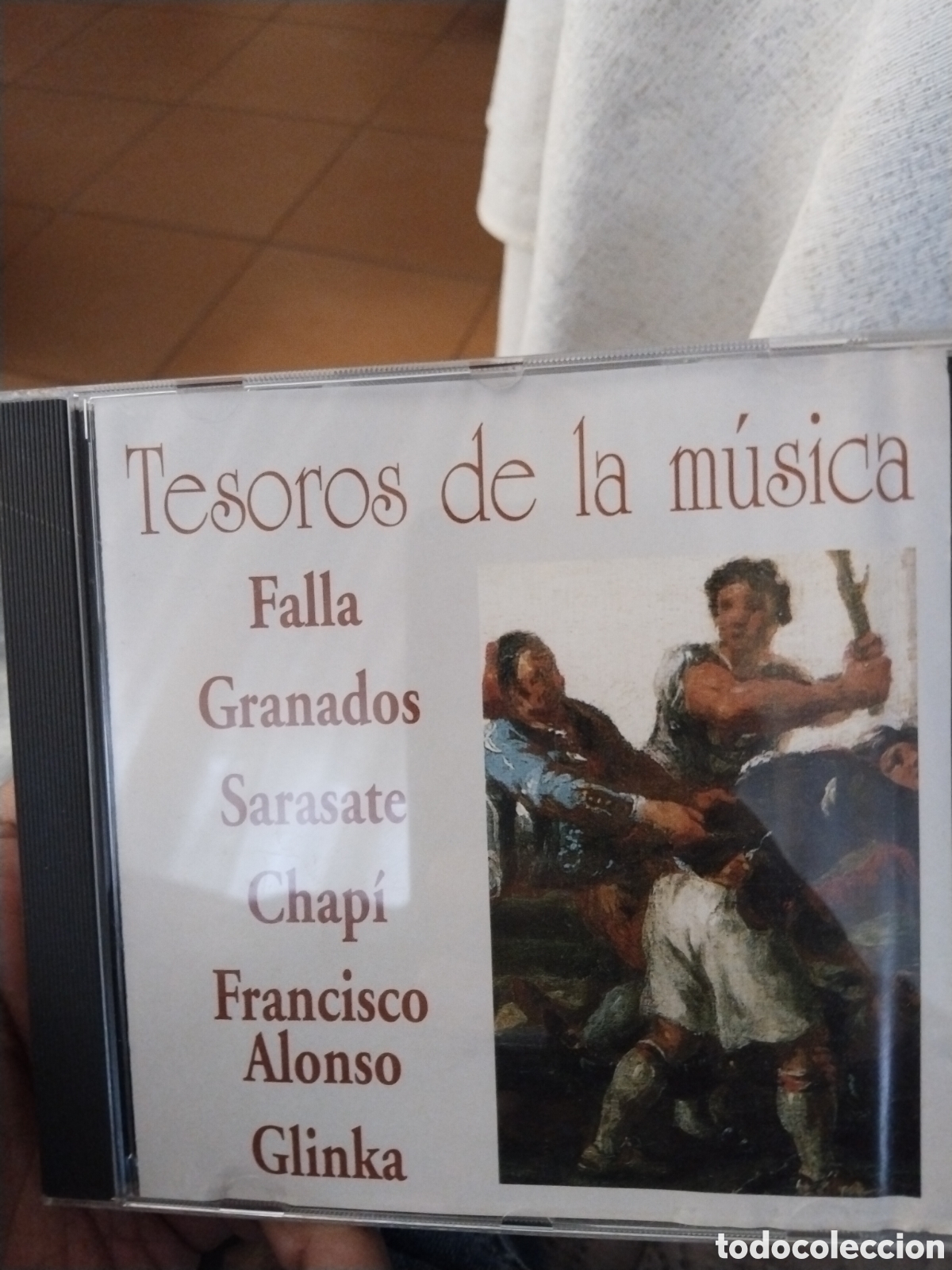 CDs de m&uacute;sica: Tesoro de la m&uacute;sica falla ganados sarasate chati Francisco alonso