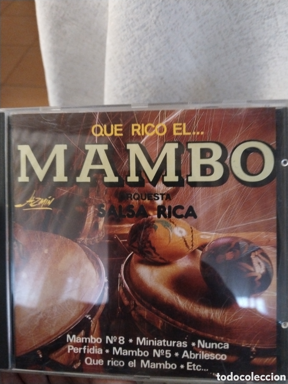 CDs de m&uacute;sica: Cuz we go to Mambo orchestra salsa rica