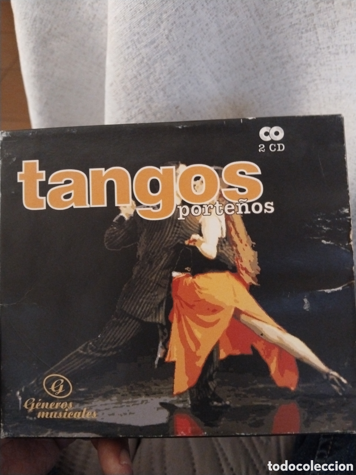 CDs de m&uacute;sica: Tangos porte&ntilde;os CD doble