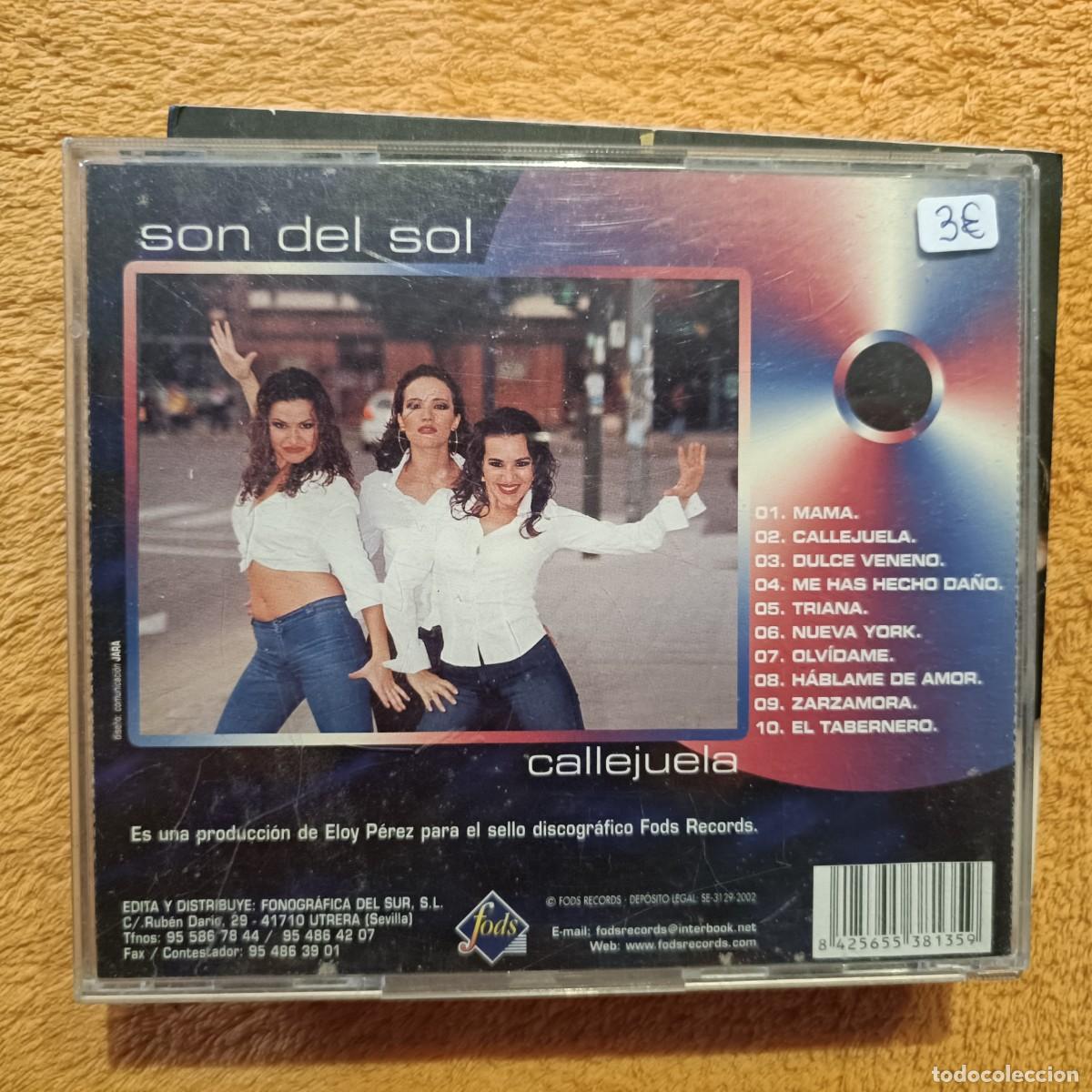 CDs de m&uacute;sica: Son de Sol - Callejuela - CD. - Foto 2