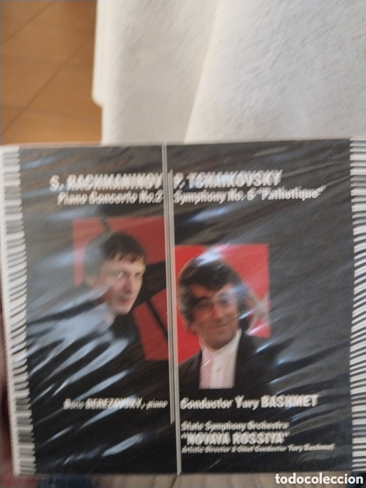 CDs de m&uacute;sica: S. Rachmaninov / p. Tchaikovsky