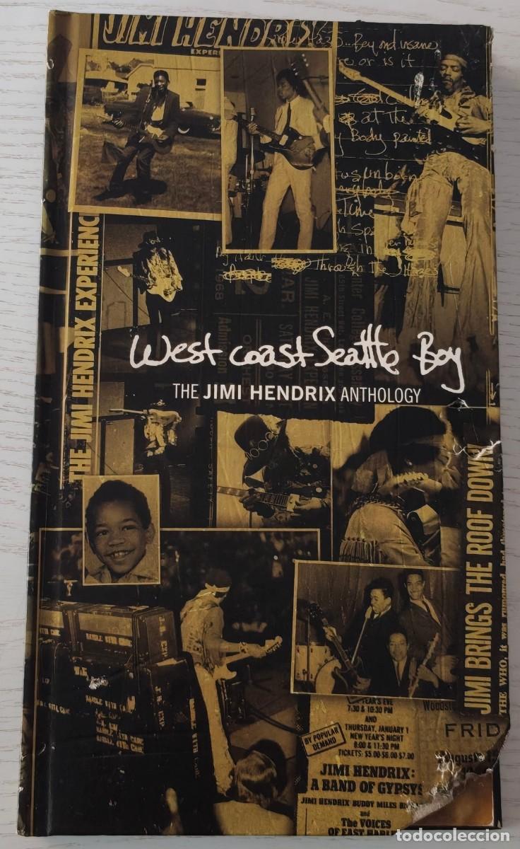 CDs de m&uacute;sica: 4 CD + DVD: THE JIMI HENDRIX ANTHOLOGY &middot; West coast Seattle Boy &middot; SONY MUSIC ENTERTAINMENT, 2010