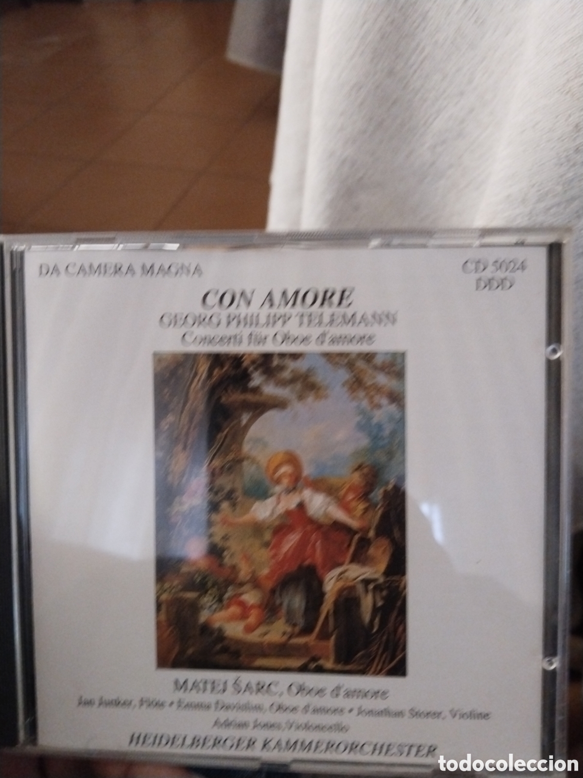 CDs de m&uacute;sica: Georg Philipp Telemann con amore