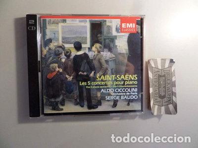 CDs de m&uacute;sica: Saint-Sa&euml;ns: Piano Concertos Nos. 1 - 5- 0724356925823
