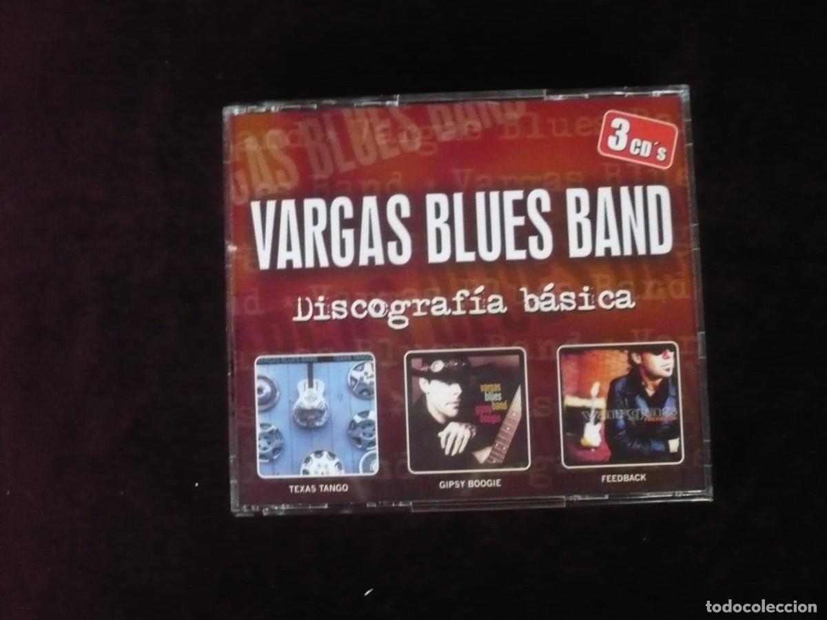 CDs de m&uacute;sica: vargas blues band - discografia basica - con 3 cd como nuevos