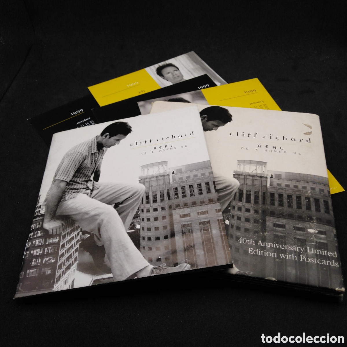CDs de m&uacute;sica: CLIFF RICHARD - REAL AS I WANNA BE - CD - 1998 - EDICI&Oacute;N ESPECIAL CON POSTALES - DISCO VERIFICADO