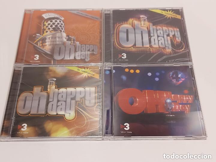 CDs de m&uacute;sica: OH HAPPY DAY | LOTE 4 CD | TV3 | DIFERENTES EDICIONES / TEMPORADAS | PRECINTADOS