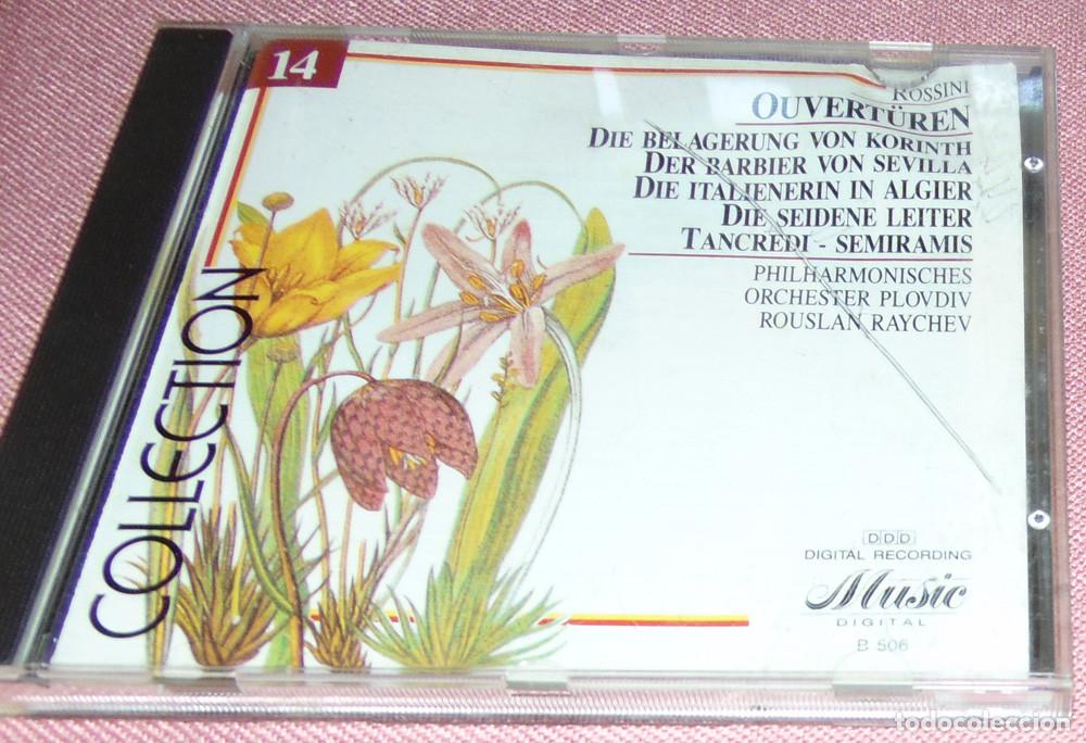 CDs de m&uacute;sica: ROSSINI - OBERTURAS - PHILHARMONISCHES ORCHESTER PLOVDIV - ROUSLAN RAYCHEV- CD MADE IN GERMANY