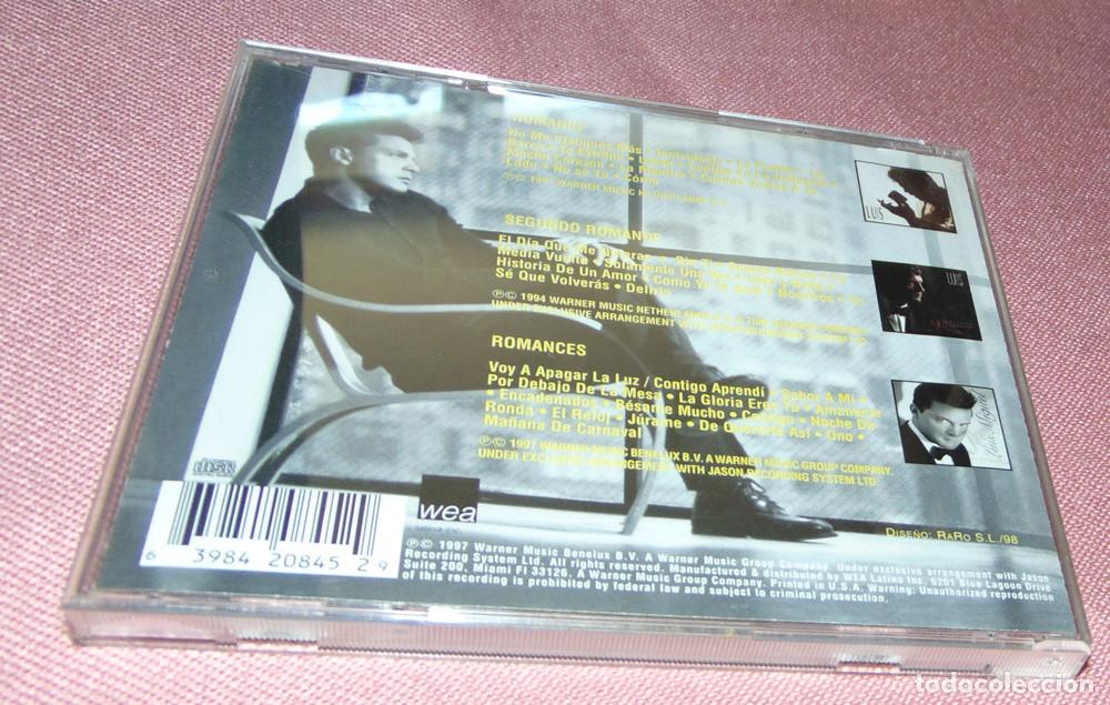 CDs de m&uacute;sica: LUIS MIGUEL - ROMANCES - CD 1997 - Foto 2