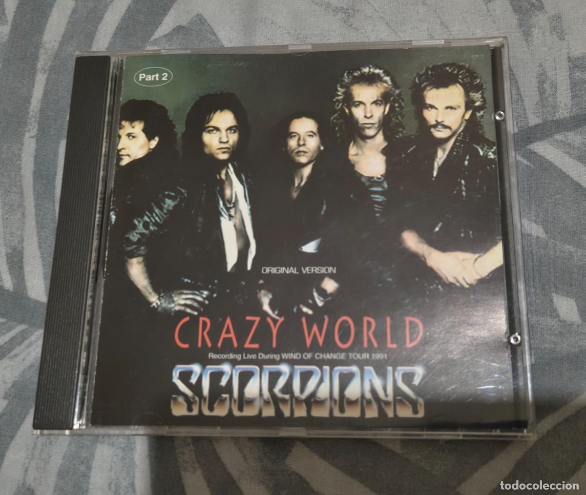 CDs de m&uacute;sica: Scorpions - Crazy World Tour 91. Parte 2