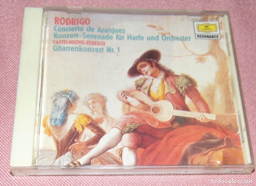 CDs de m&uacute;sica: JOAQUIN RODRIGO - CONCIERTO DE ARANJUEZ - CONCIERTO SERENATA PARA ARPA ... CD DEUTSCHE GRAMMOPHON