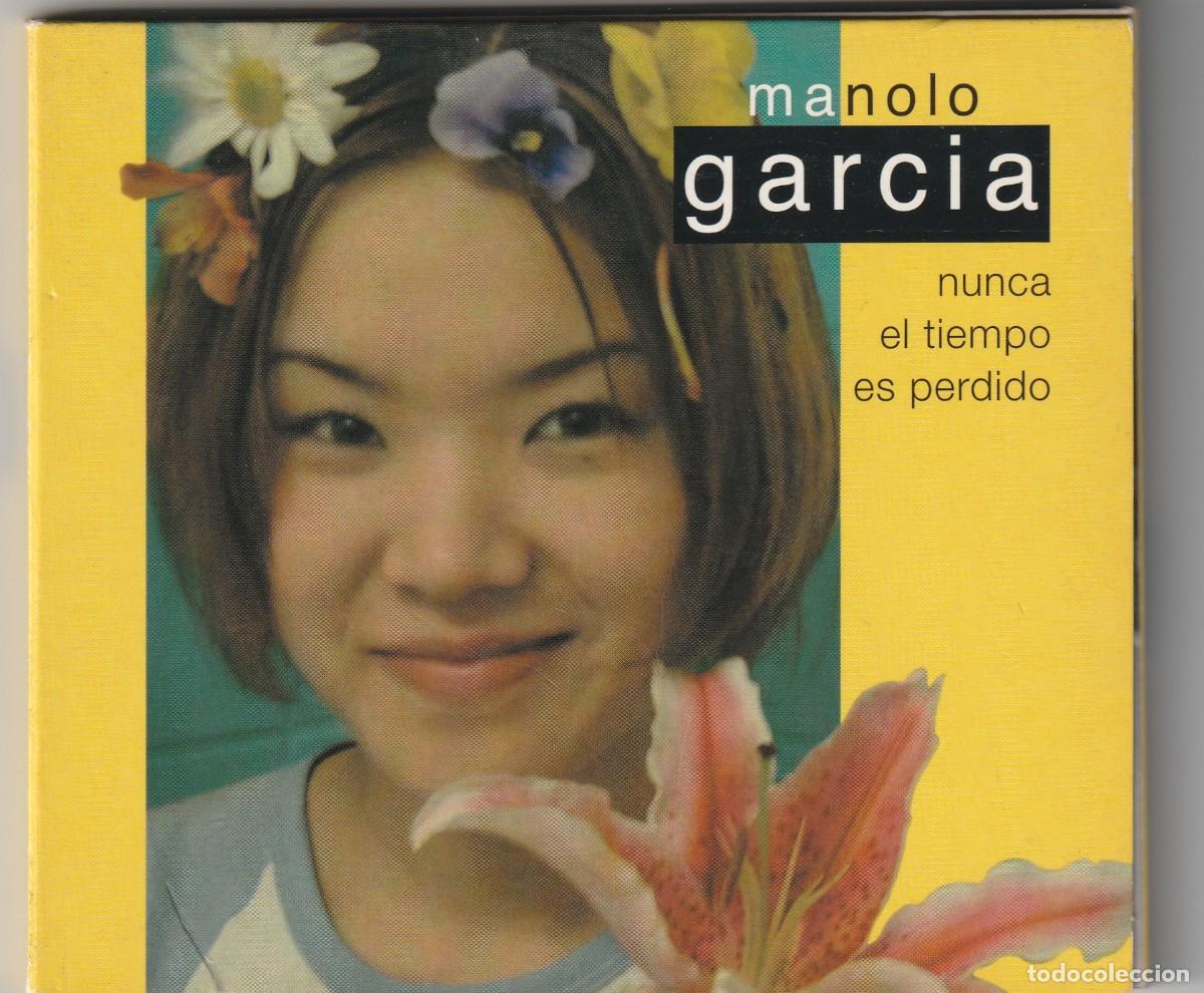 CDs de m&uacute;sica: MANOLO GARCIA - NUNCA EL TIEMPO ES PERDIDO (CD BMG-ARIOLA 2001) DIGIPACK