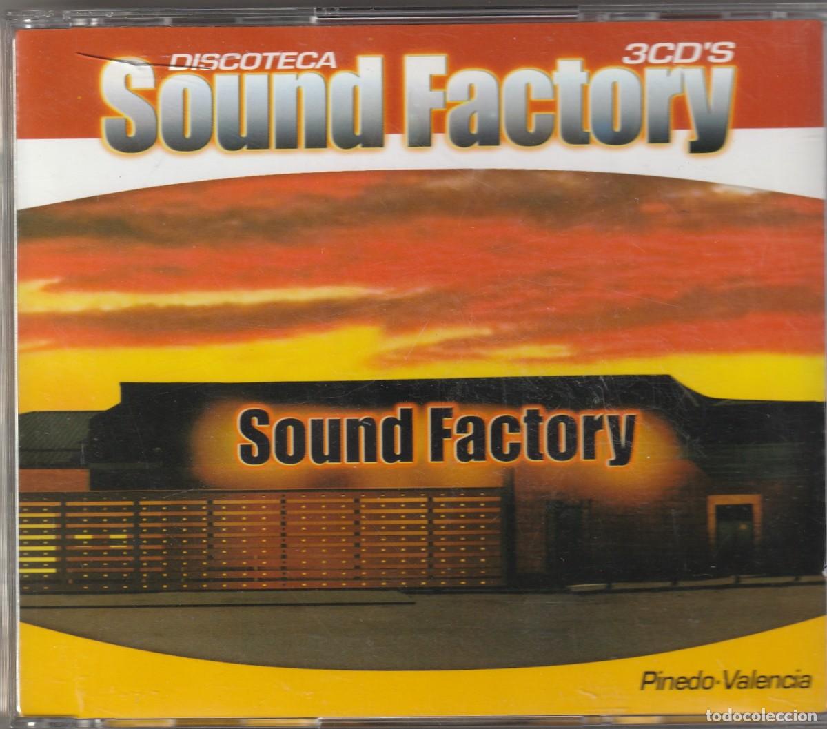 CDs de m&uacute;sica: DISCOTECA SOUND FACTORY (3 X CD CONTRASE&Ntilde;A 2002)