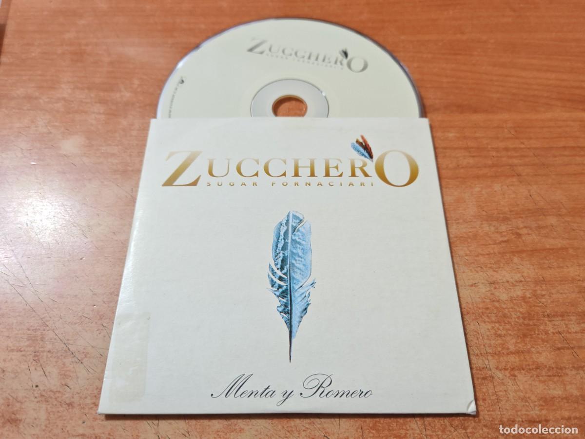 CDs de m&uacute;sica: ZUCCHERO Menta y romero CANTADO EN ESPA&Ntilde;OL CD SINGLE PROMO DEL A&Ntilde;O 1996 PORTADA DE CARTON 1 TEMA
