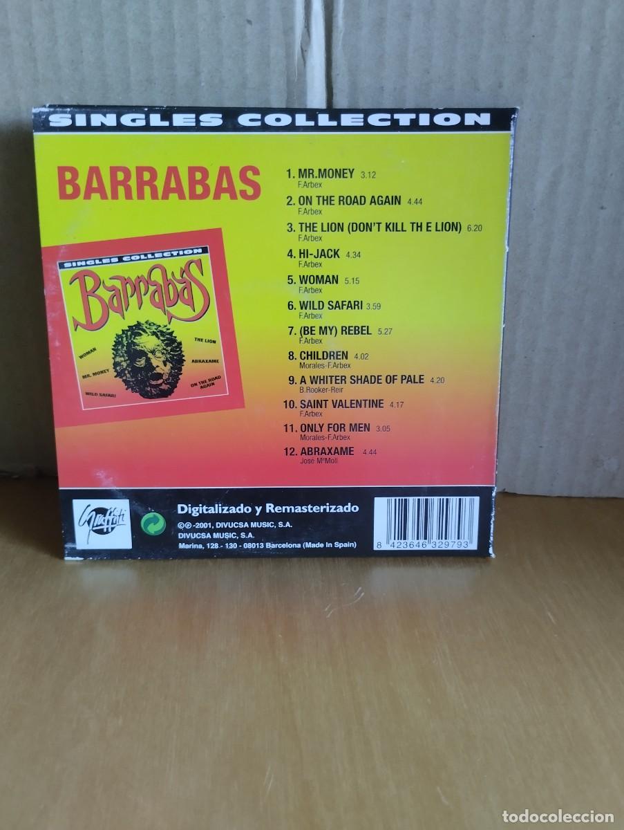CDs de m&uacute;sica: BARRABAS ----- SINGLES COLLECTION - Foto 2